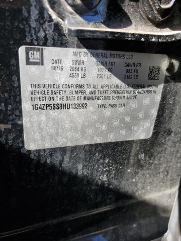 1G4ZP5SS8HU133992 - 2017 BUICK LACROSSE ESSENCE Negro foto 13