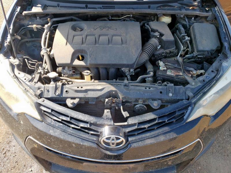 5YFBURHE7GP438449 - 2016 TOYOTA COROLLA L BLACK photo 11