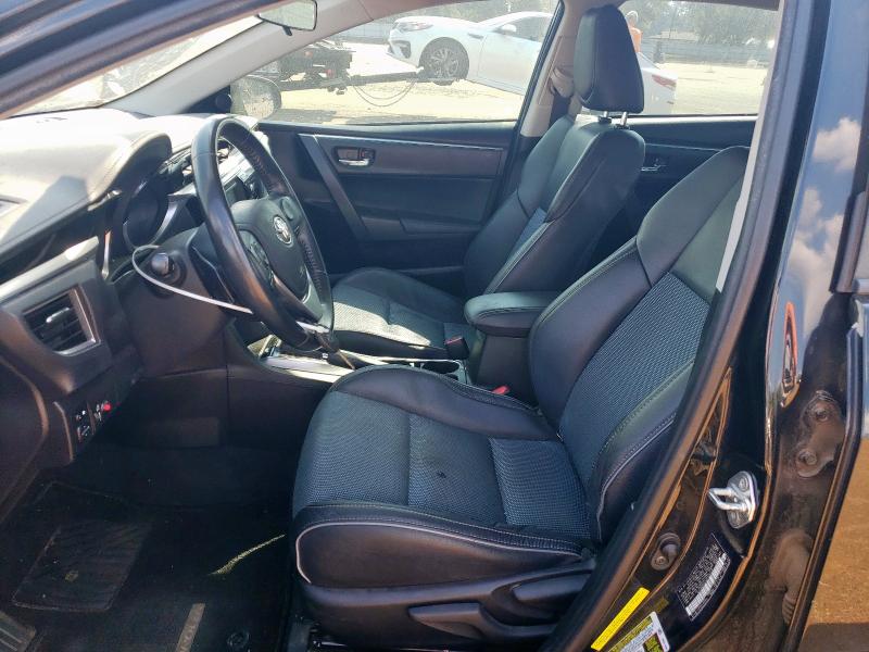 5YFBURHE7GP438449 - 2016 TOYOTA COROLLA L BLACK photo 7