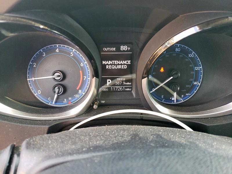 5YFBURHE7GP438449 - 2016 TOYOTA COROLLA L BLACK photo 9