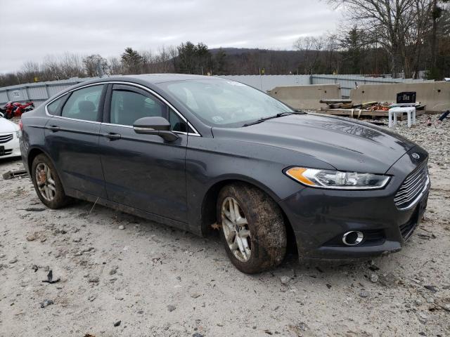 1FA6P0HD3F5100575 - 2015 FORD FUSION SE GRAY photo 4