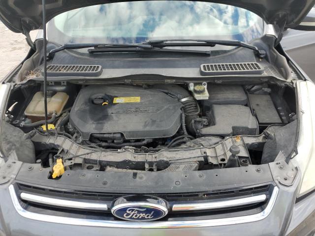 1FMCU0HX5DUD80224 - 2013 FORD ESCAPE SEL GRAY photo 12