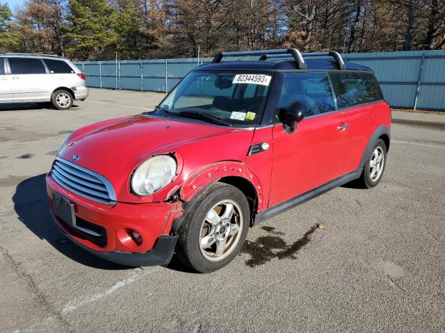 WMWZF3C54BTX82073 - 2011 MINI COOPER CLUBMAN RED photo 1