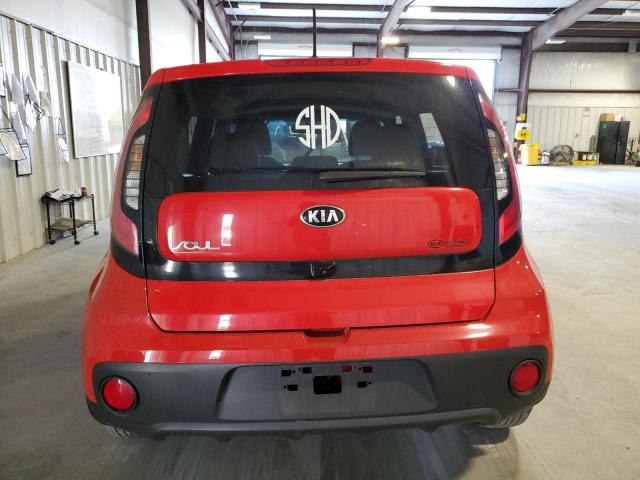 KNDJN2A2XK7004276 - 2019 KIA SOUL RED photo 6