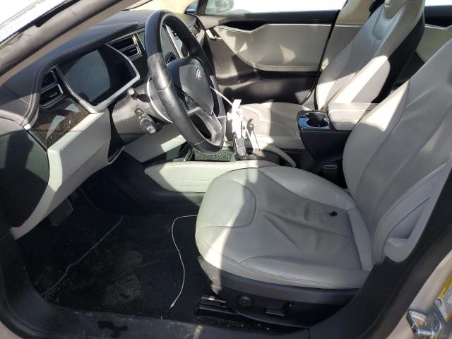 5YJSA1CN0DFP20456 - 2013 TESLA MODEL S ვერცხლისფერი ფოტო 7