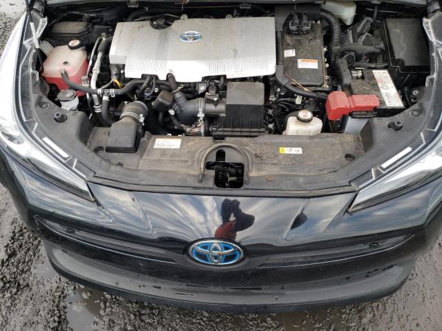 JTDKARFUXK3075827 - 2019 TOYOTA PRIUS BLACK photo 11