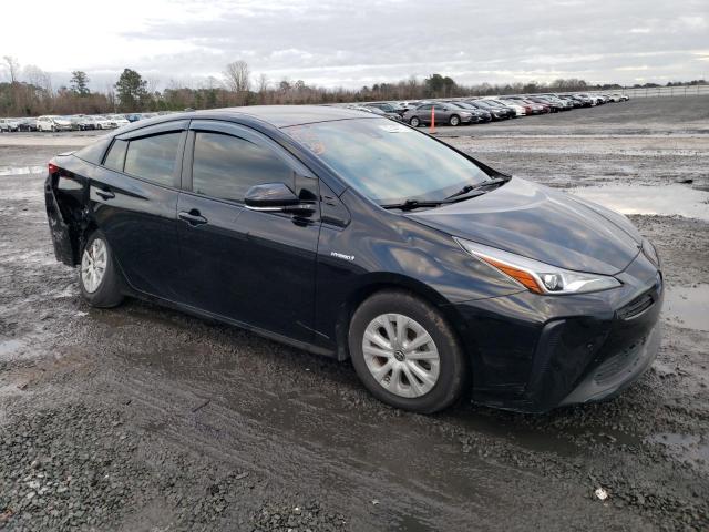 JTDKARFUXK3075827 - 2019 TOYOTA PRIUS BLACK photo 4