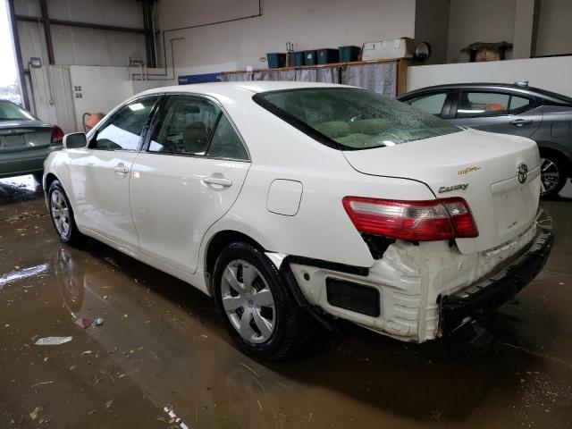 4T1BE46K37U565688 - 2007 TOYOTA CAMRY CE WHITE photo 2