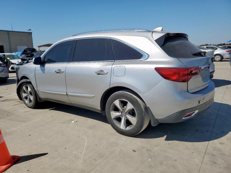 5FRYD3H28EB005663 - 2014 ACURA MDX 银色 照片 2