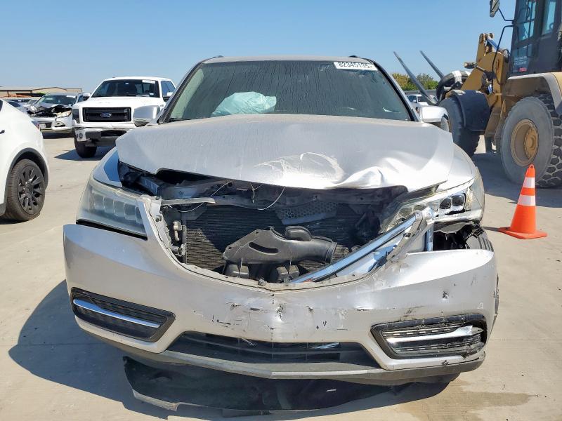 5FRYD3H28EB005663 - 2014 ACURA MDX 银色 照片 5