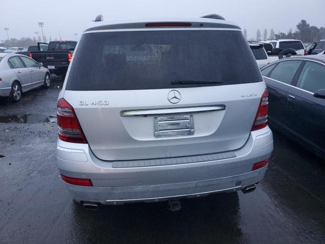 4JGBF71E77A156210 - 2007 MERCEDES-BENZ GL 450 4MATIC SILVER photo 6