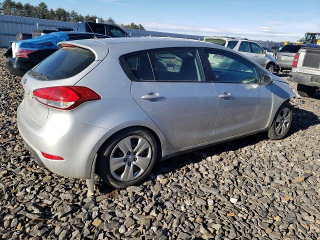 KNAFK5A83G5525196 - 2016 KIA FORTE LX SILVER photo 3