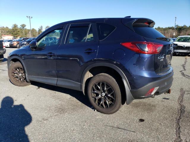 JM3KE4CY5E0373276 - 2014 MAZDA CX-5 TOURING BLUE photo 2