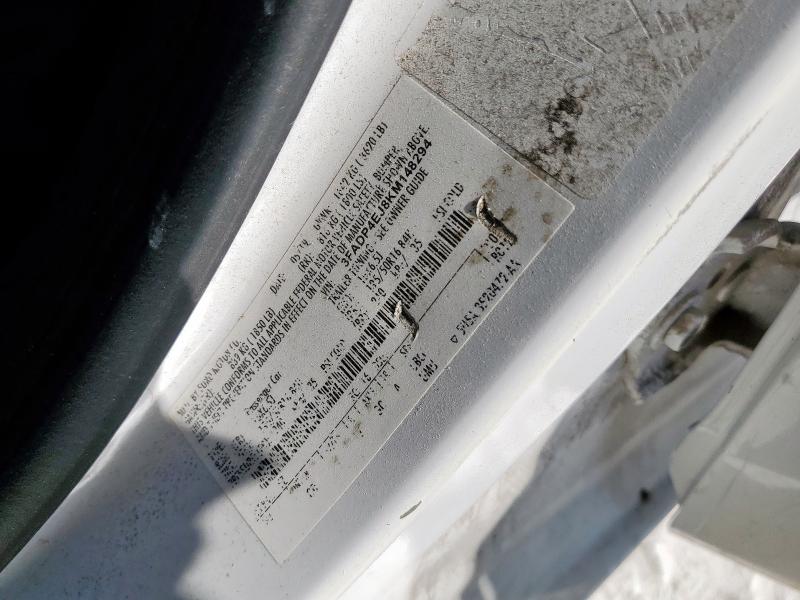 3FADP4EJ8KM148294 - 2019 FORD FIESTA SE 白色 照片 12