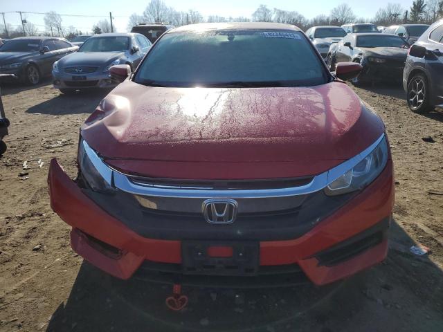 2HGFC2F74HH554510 - 2017 HONDA CIVIC EX RED photo 5