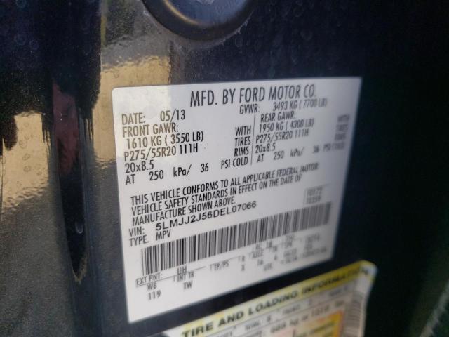 5LMJJ2J56DEL07066 - 2013 LINCOLN NAVIGATOR BLACK photo 13