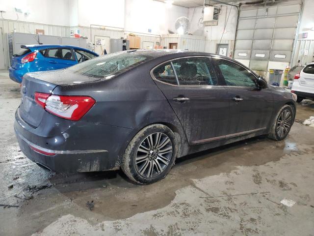 KNALN4D78F5194654 - 2015 KIA CADENZA PREMIUM BLUE photo 3