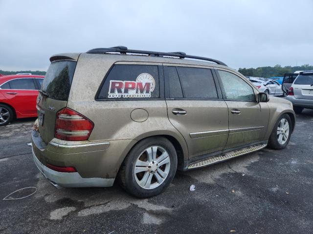 4JGBF71E78A315521 - 2008 MERCEDES-BENZ GL 450 4MATIC TAN photo 3