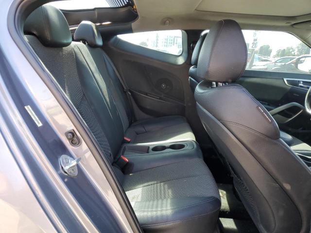 KMHTC6AD4FU244773 - 2015 HYUNDAI VELOSTER GRAY photo 10