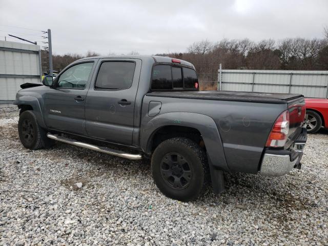 3TMJU62N99M080154 - 2009 TOYOTA TACOMA DOUBLE CAB PRERUNNER GRAY photo 2