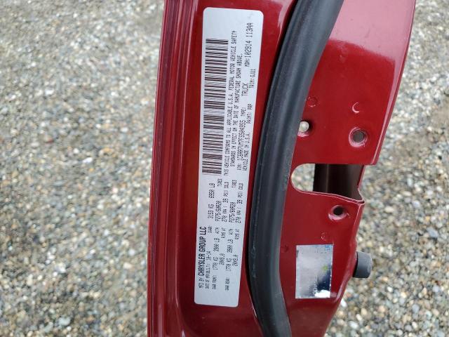 1C6RR7VM7FS504955 - 2015 RAM 1500 LARAMIE RED photo 13