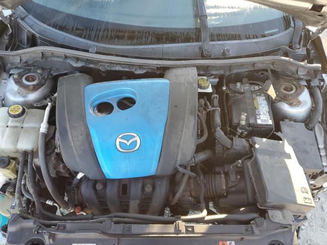 JM1BL1L79D1816820 - 2013 MAZDA 3 I SILVER photo 12