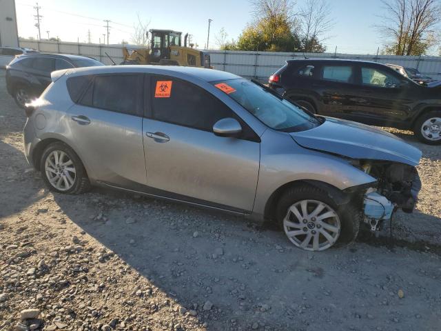 JM1BL1L79D1816820 - 2013 MAZDA 3 I SILVER photo 4