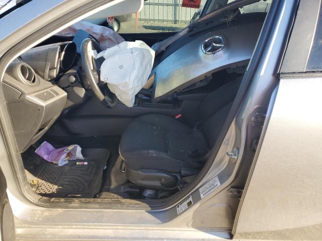 JM1BL1L79D1816820 - 2013 MAZDA 3 I SILVER photo 7