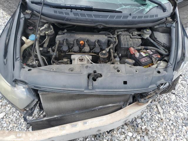 2HGFG12817H559403 - 2007 HONDA CIVIC EX BLACK photo 11