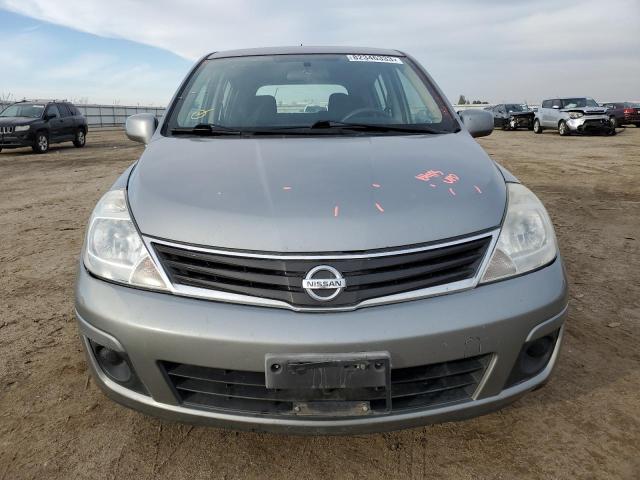 3N1BC1CP5BL516345 - 2011 NISSAN VERSA S GRAY photo 5