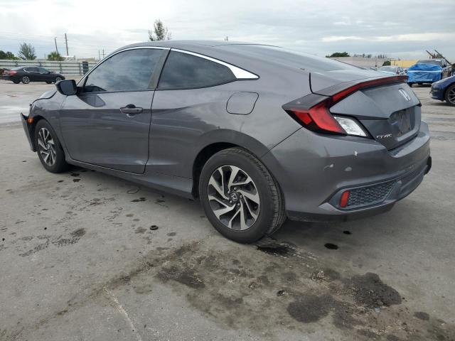 2HGFC4B55GH306099 - 2016 HONDA CIVIC LX ნაცრისფერი ფოტო 2