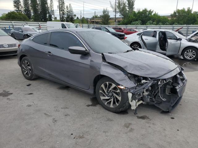 2HGFC4B55GH306099 - 2016 HONDA CIVIC LX ნაცრისფერი ფოტო 4