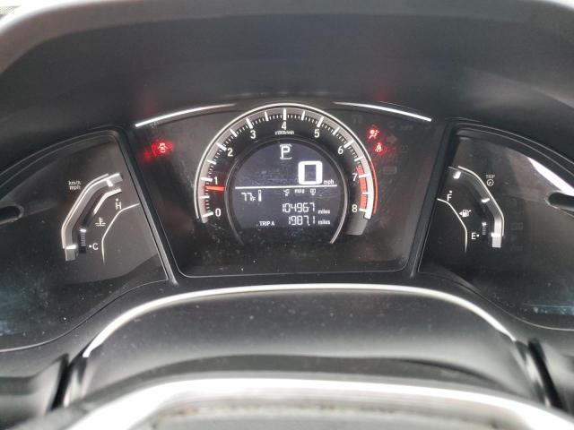 2HGFC4B55GH306099 - 2016 HONDA CIVIC LX ნაცრისფერი ფოტო 9