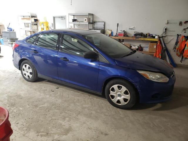 1FAHP3E26CL251897 - 2012 FORD FOCUS S BLUE photo 4