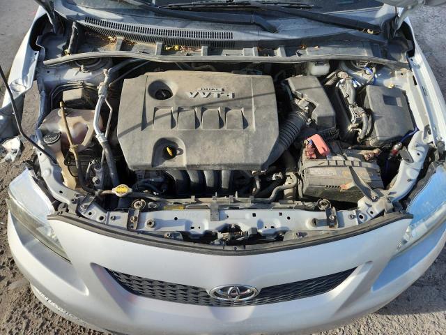 2T1BU40E69C076762 - 2009 TOYOTA COROLLA BASE Argent photo 11
