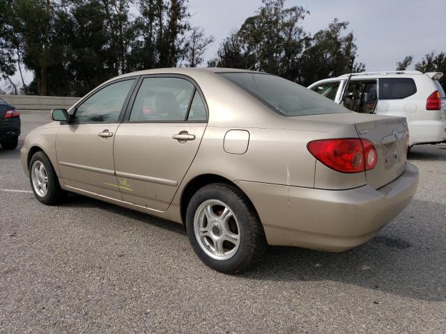 2T1BR30E78C895693 - 2008 TOYOTA COROLLA CE GOLD photo 2