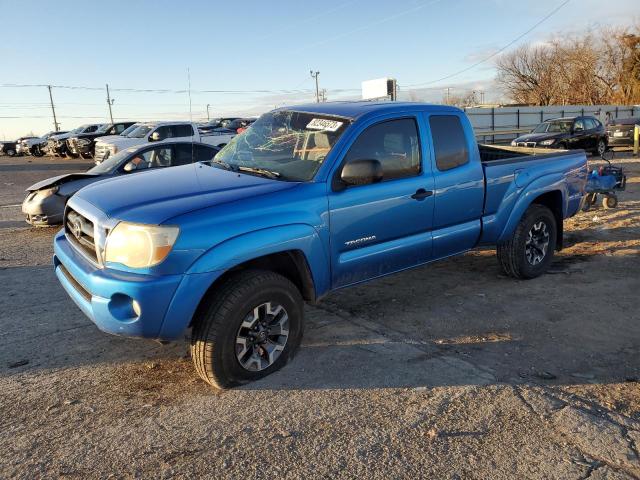 5TETU62N77Z392059 - 2007 TOYOTA TACOMA PRERUNNER ACCESS CAB BLUE photo 1