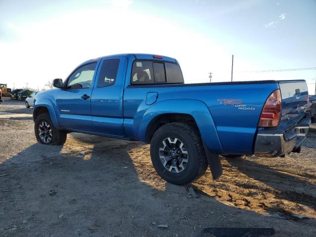 5TETU62N77Z392059 - 2007 TOYOTA TACOMA PRERUNNER ACCESS CAB BLUE photo 2