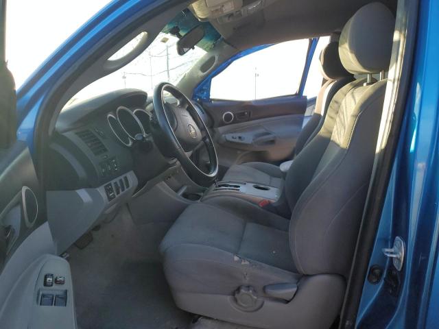 5TETU62N77Z392059 - 2007 TOYOTA TACOMA PRERUNNER ACCESS CAB BLUE photo 7