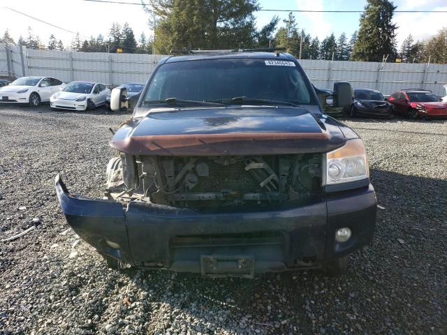 1N6AA07C38N328882 - 2008 NISSAN TITAN XE BLUE photo 5