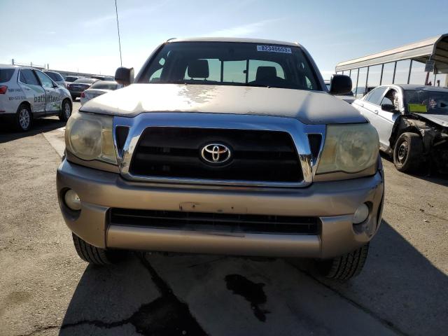 5TETU62N75Z121967 - 2005 TOYOTA TACOMA PRERUNNER ACCESS CAB BEIGE photo 5