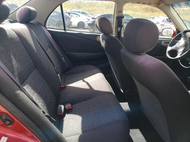 1NXBR12E01Z488644 - 2001 TOYOTA COROLLA CE أحمر صورة 10