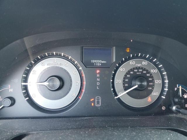 5FNRL5H98CB073198 - 2012 HONDA ODYSSEY TOURING WHITE photo 9