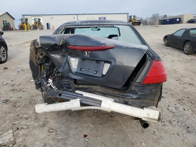 1HGCM55496A096113 - 2006 HONDA ACCORD LX GRAY photo 6