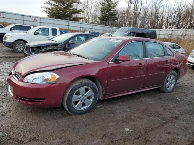 2G1WT57K891207008 - 2009 CHEVROLET IMPALA 1LT RED photo 1