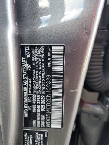 WDDSJ4EB2EN159898 - 2014 MERCEDES-BENZ CLA 250 GRAY photo 12