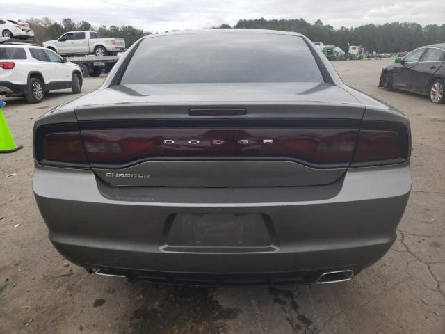2B3CL3CG7BH508951 - 2011 DODGE CHARGER GRAY photo 6