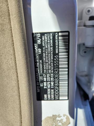 WDDGF8AB3ER315556 - 2014 MERCEDES-BENZ C 300 4MATIC WHITE photo 12