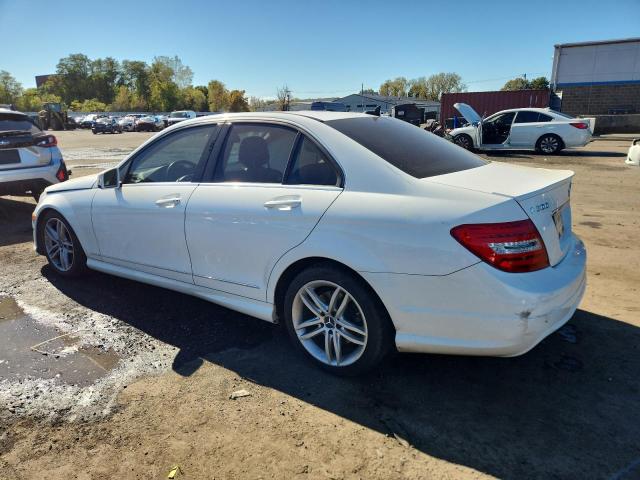WDDGF8AB3ER315556 - 2014 MERCEDES-BENZ C 300 4MATIC WHITE photo 2