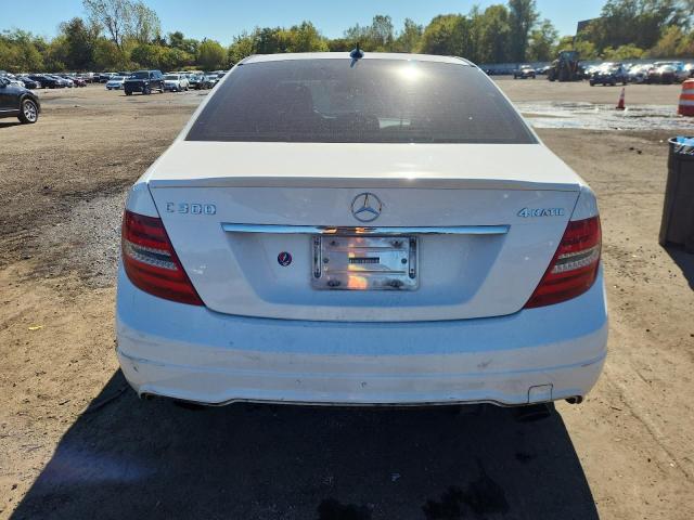 WDDGF8AB3ER315556 - 2014 MERCEDES-BENZ C 300 4MATIC WHITE photo 6